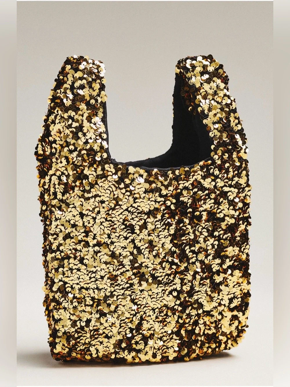 Anthropologie Paillette Sequin Bag